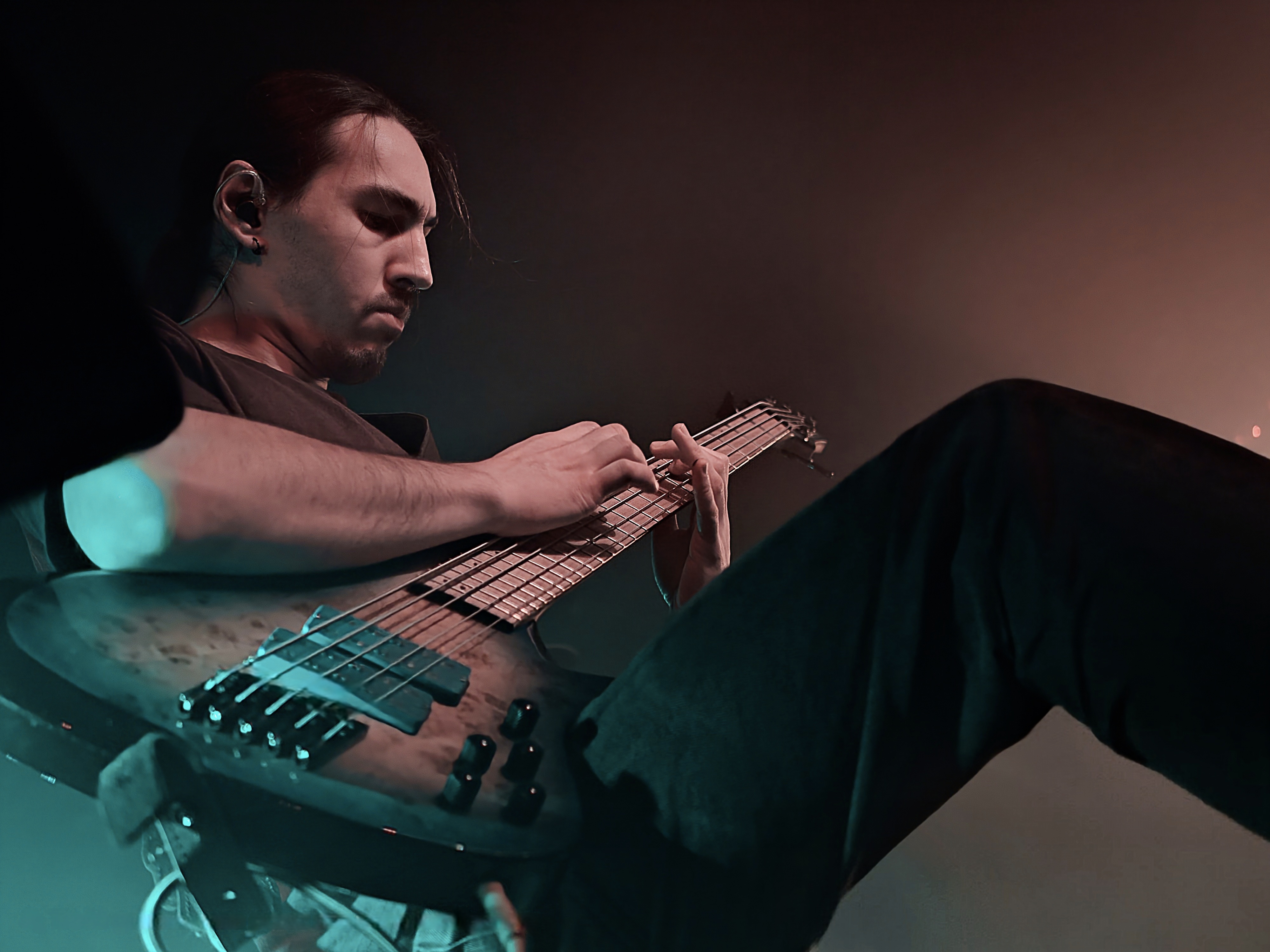 Bassist live